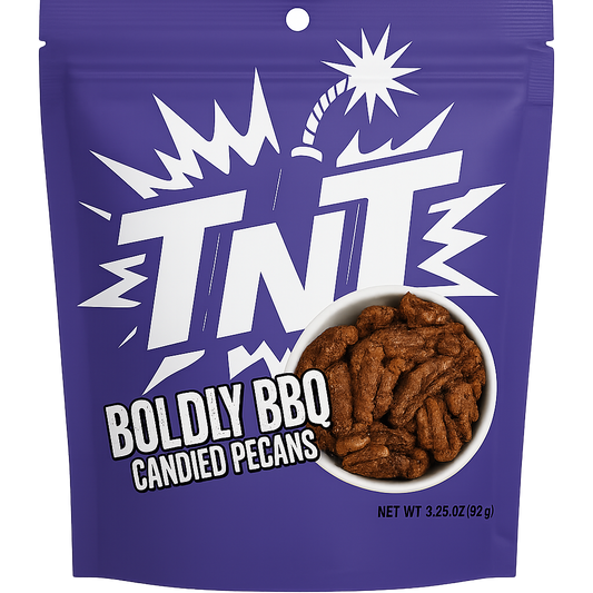 Boldly BBQ – BBQ-Spiced Candied Pecans