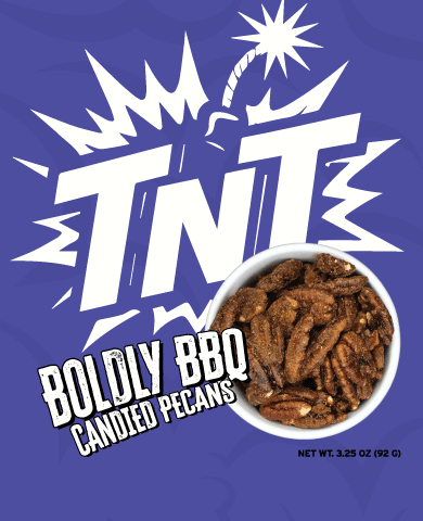 Boldly BBQ Candied Pecans, 3.25oz | ⭐ FUNDRAISER