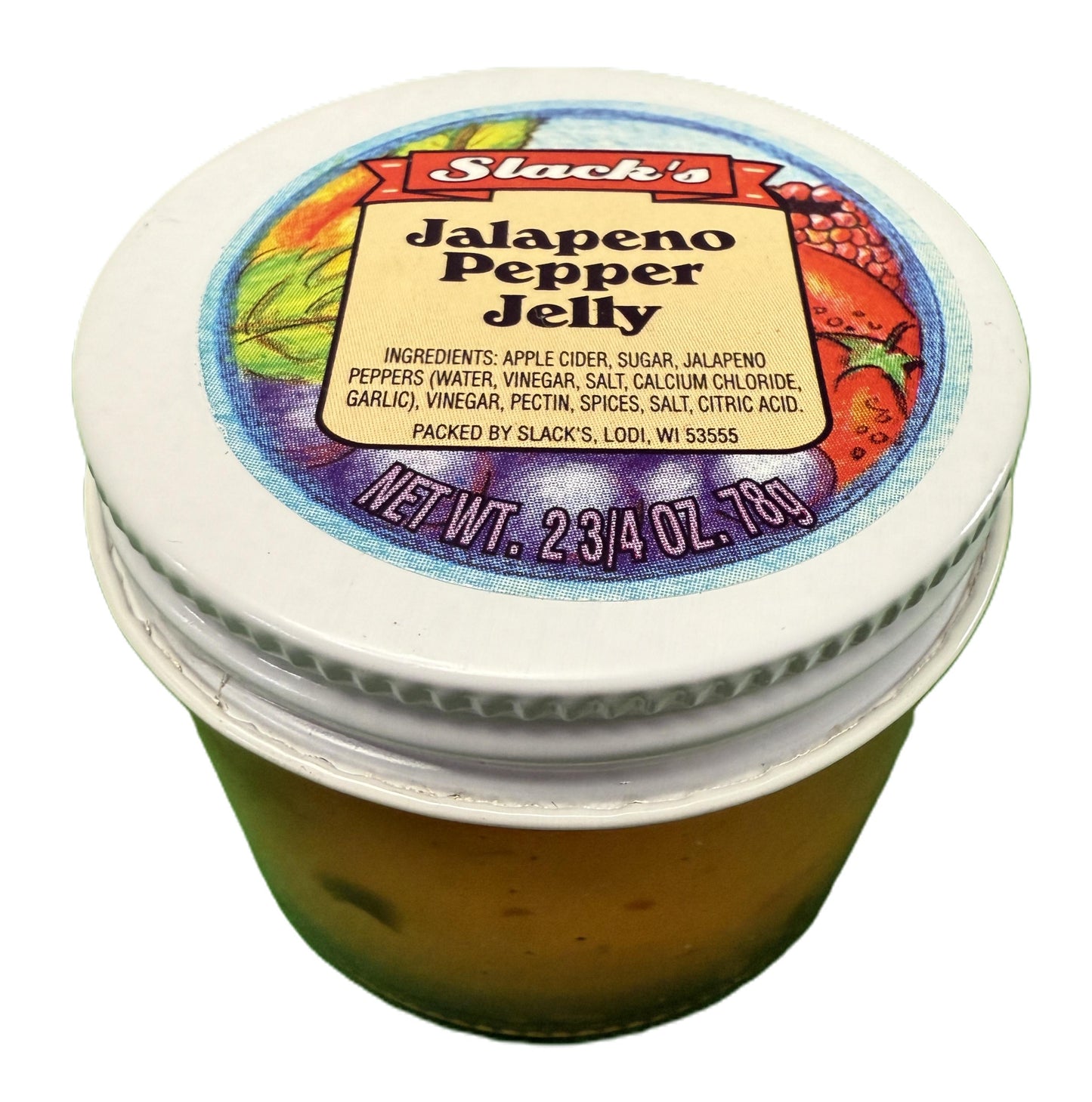 Slack's Jalapeno Pepper Jelly, 2.75oz