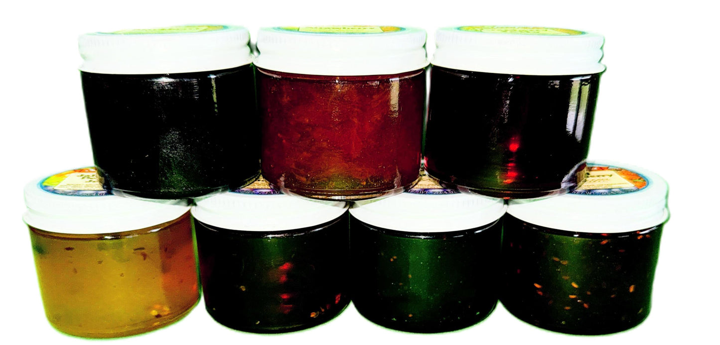 Slack’s Jams & Jellies – Wisconsin 7-Pack Sampler