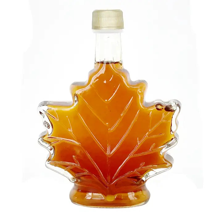 Maple Hollow Pure Maple Syrup – 3.4 oz (Maple Leaf Bottle)
