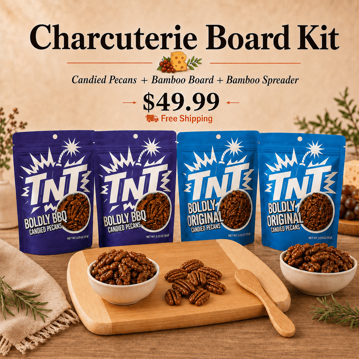 Maxi Bundle – Charcuterie Board Kit