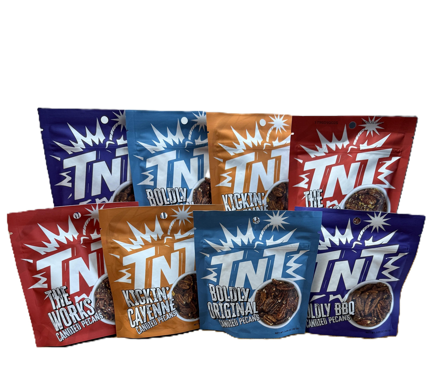 Candied Pecans Game Pack – 8 Bag Variety