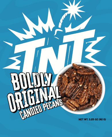 Boldly Original Candied Pecans, 3.25oz | ⭐ FUNDRAISER