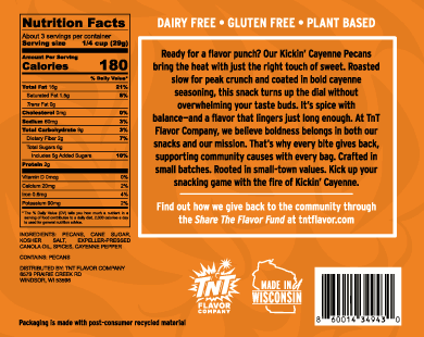 Kickin’ Cayenne – Spicy Candied Pecans