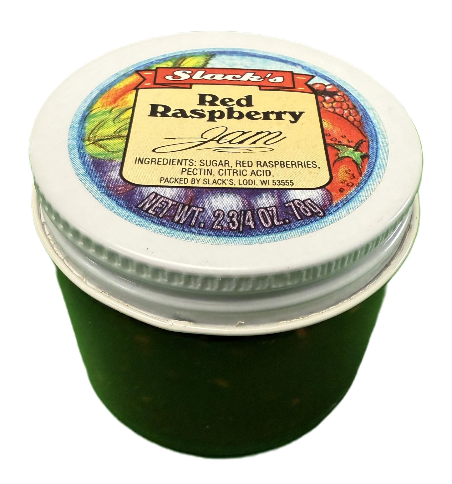 Slack's Red Raspberry Jam, 2.75oz