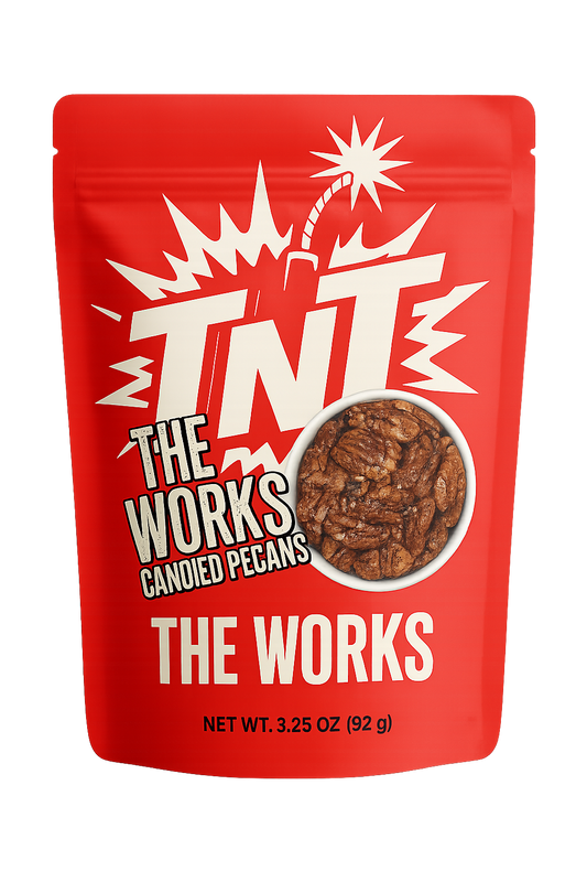 The Works – Everything-Style Candied Pecans